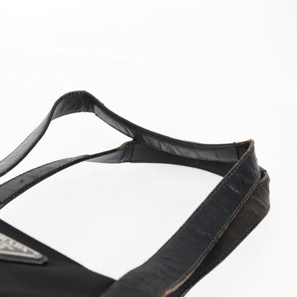 PRADA Tote Bag Nylon Black Silver - Picture 9 of 13